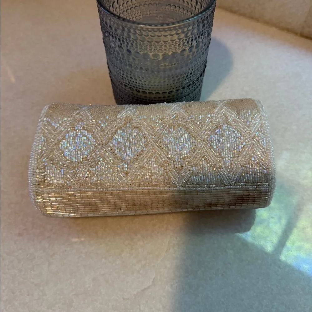 Vintage iridescent Clutch Bag